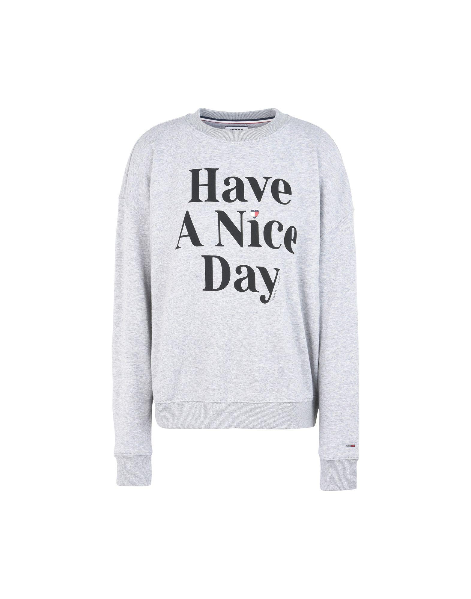 tommy jeans have a nice day sweatshirt