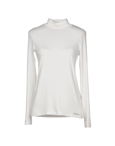 Shop Max Mara T-shirt In White