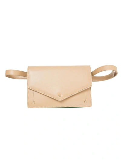 Shop Sara Battaglia Plisse Marsupio Waist Bag