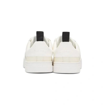 Shop Diesel White S-clever Sneakers In H0038 White