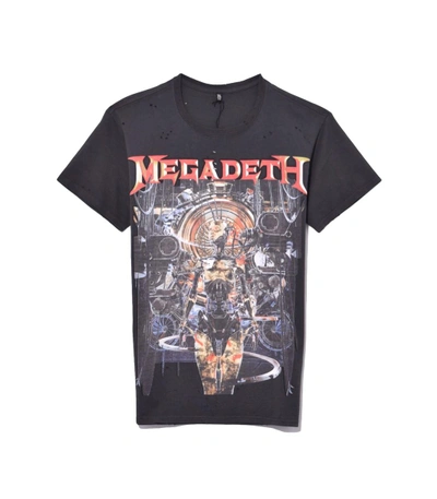 Shop R13 Skull Biker Black Distressed Megadeth Tshirt