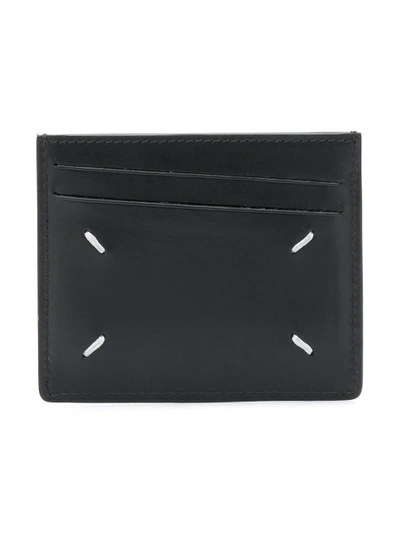 Shop Maison Margiela Burn-effect Embossed Cardholder