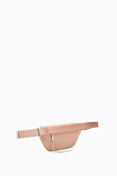 Shop Rebecca Minkoff Vintage Pink Nylon Crossbody Belt Bag |