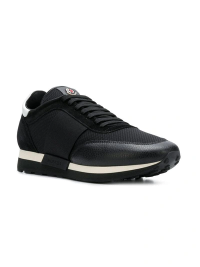 Shop Moncler Horace Sneakers - Black
