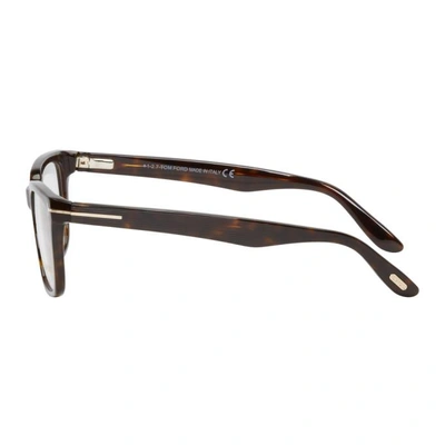 Shop Tom Ford Tortoiseshell Tf-5304 Glasses In 052