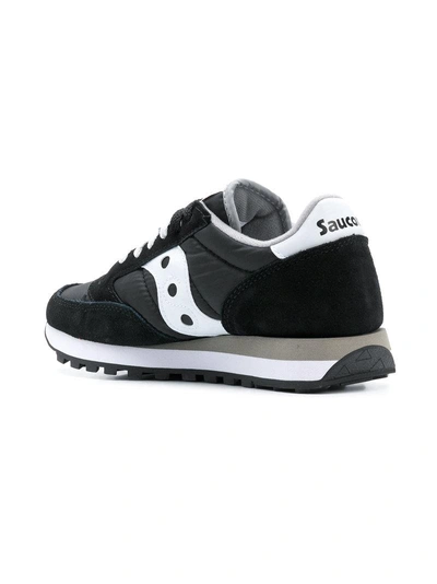 Shop Saucony Jazz Vintage Original Sneakers In Black