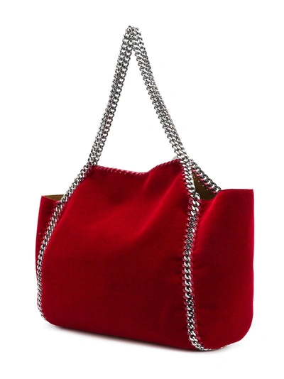 Shop Stella Mccartney Falabella Tote Bag - Red