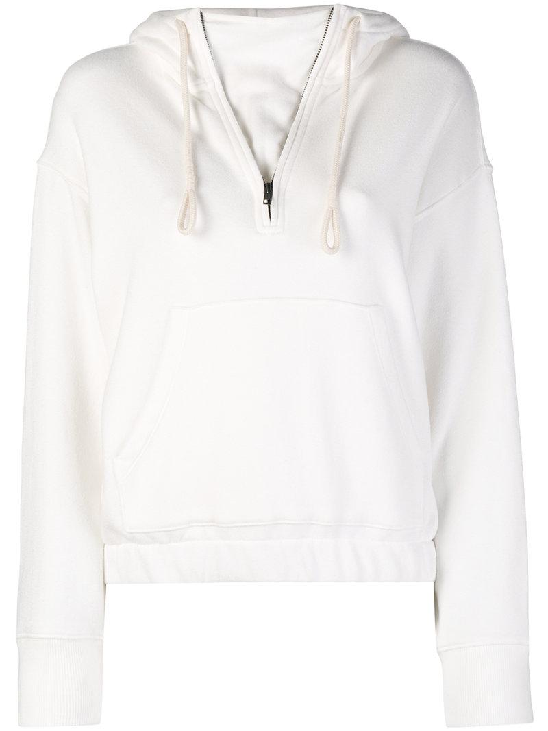 vince half zip hoodie