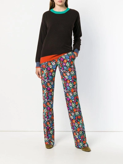 Etro Floral Print Trousers