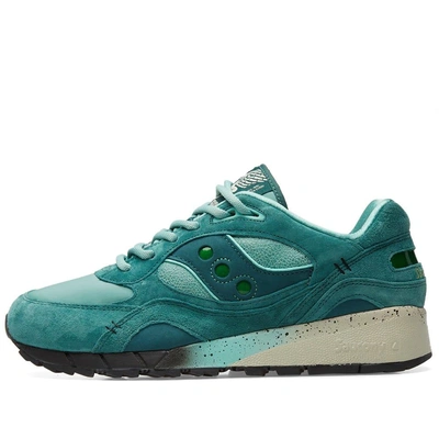 Shop Saucony X Feature Lv Shadow 6000 In Green