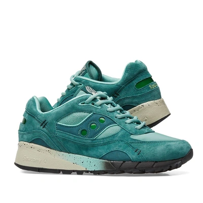 Shop Saucony X Feature Lv Shadow 6000 In Green