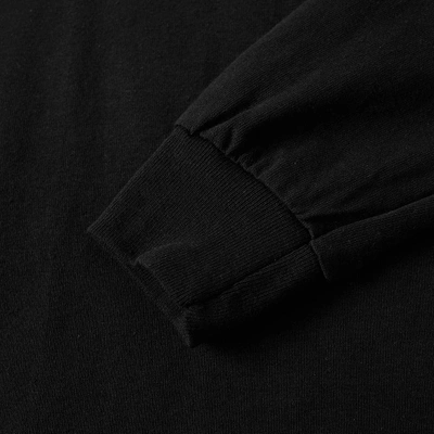 Shop Mki Long Sleeve Spectrum Logo Tee In Black