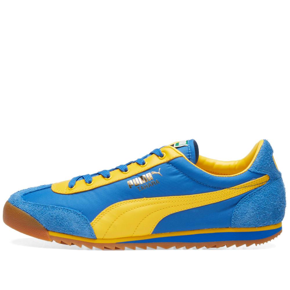 puma tahara blue yellow