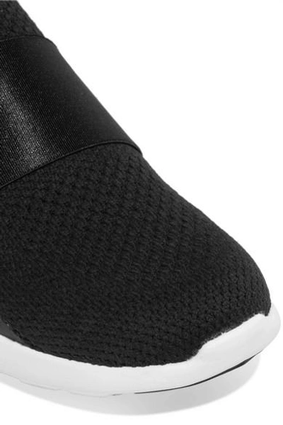 Shop Apl Athletic Propulsion Labs Techloom Bliss Mesh And Neoprene Sneakers In Black