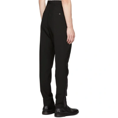 Shop Rick Owens Black Tux Astaires Trousers In 09 Black