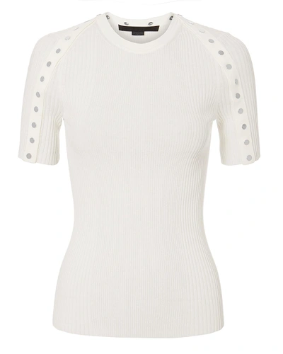 Shop Alexander Wang Snap Sleeve Top