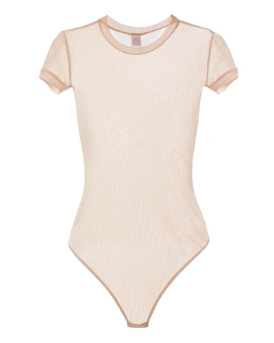 Shop Only Hearts Tulle Nude Bodysuit
