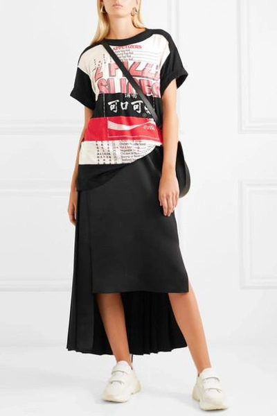 Shop Marc Jacobs Oversized Printed Cotton-jersey T-shirt