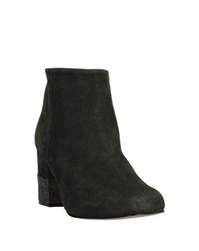 Shop Anna F. Ankle Boot In Military Green
