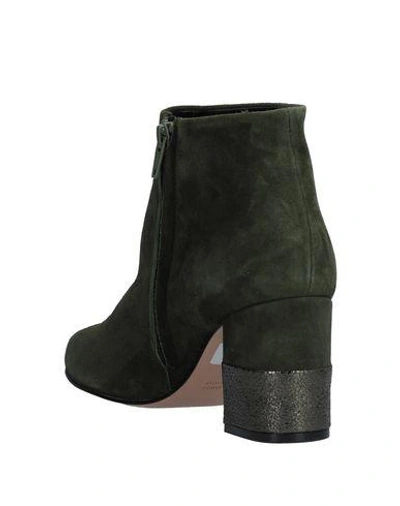 Shop Anna F Ankle Boot In Military Green