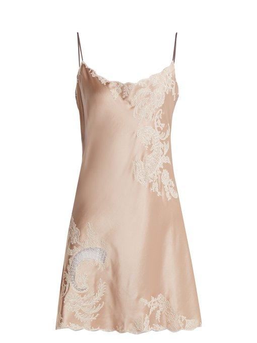 blush pink slip dress