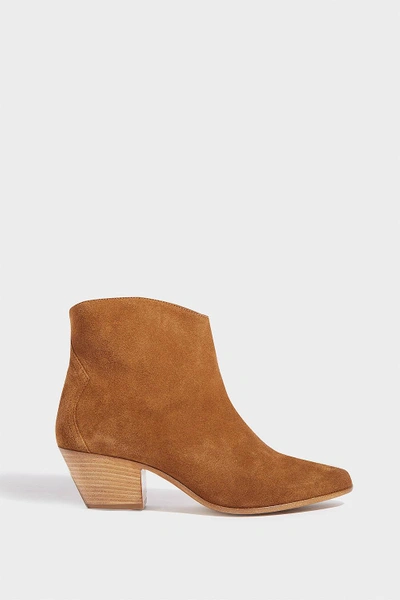 Shop Isabel Marant Dacken Suede Ankle Boots In Brown