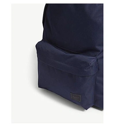Shop Herschel Supply Co . Peacoat Dark Blue Woven Classic Canvas Backpack