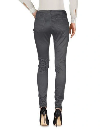 Shop Armani Jeans Woman Pants Lead Size 31 Lyocell, Cotton, Elastane In Grey