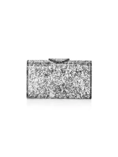 Shop Edie Parker Mini Lara Acrylic Clutch In Emerald