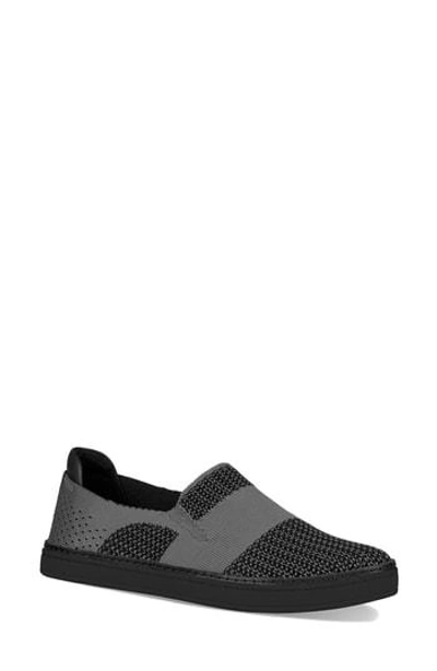 Shop Ugg Sammy Sneaker In Black/ Black Fabric