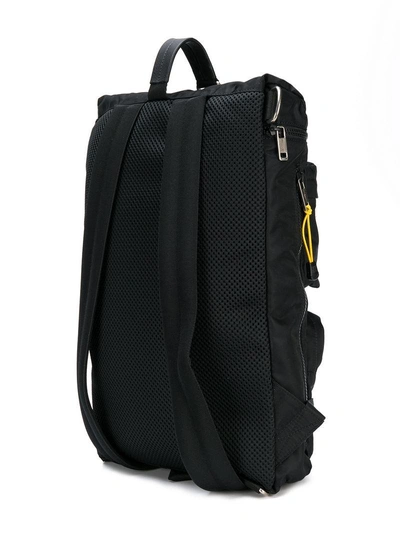 Shop Givenchy Logo Patch Backpack - Black