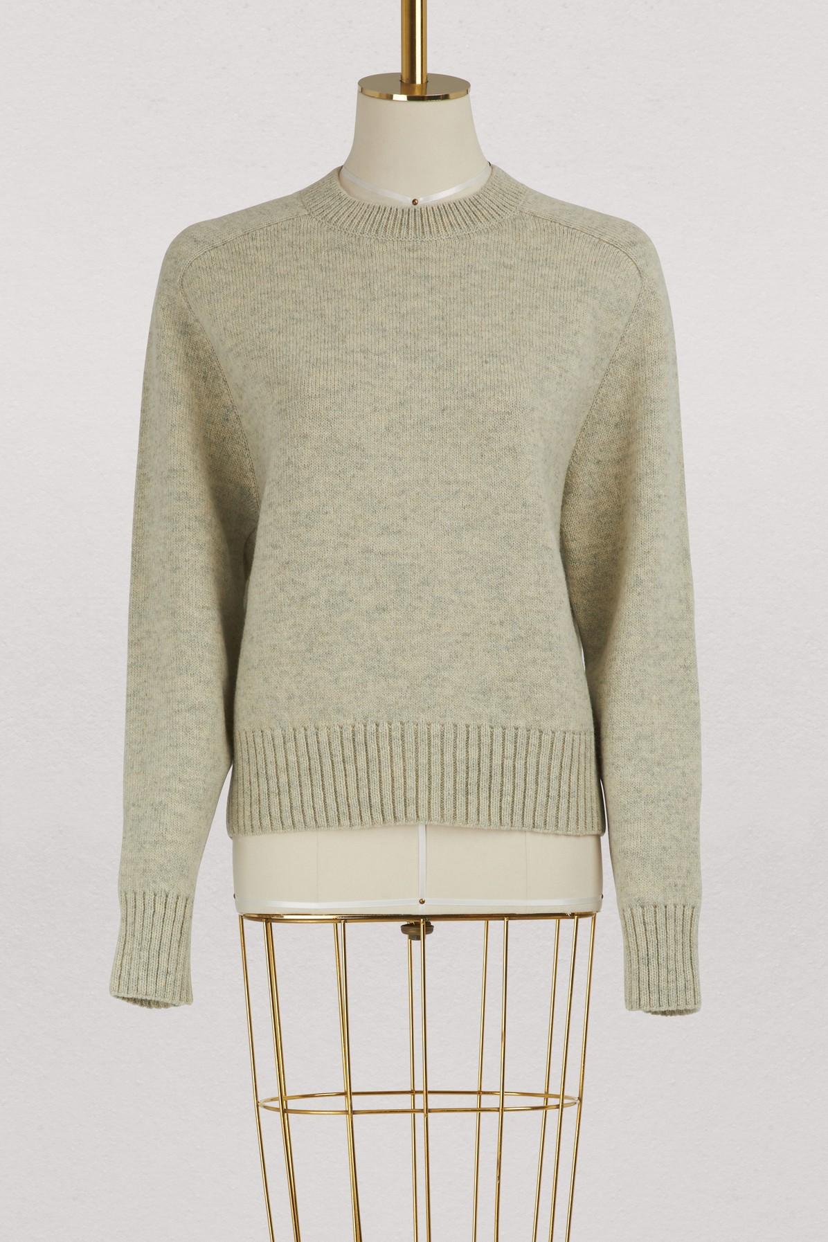 celine crew neck sweater