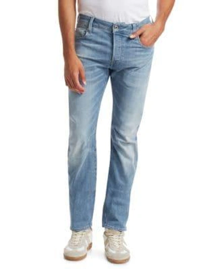 Shop G-star Raw Arch 3d Slim-fit Jeans In Medium Aged