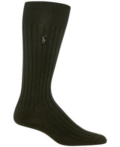 Shop Polo Ralph Lauren Men's Embroidered Trouser Socks In Dark Blue