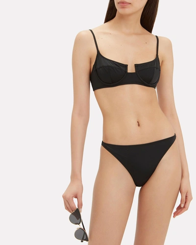Shop Solid & Striped X Re/done Hollywood Black Bikini Bottom