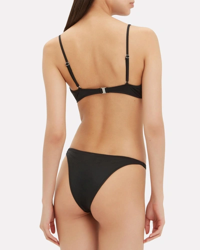 Shop Solid & Striped X Re/done Hollywood Black Bikini Bottom