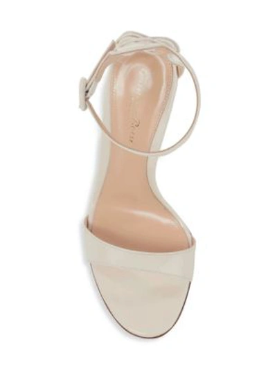 Shop Gianvito Rossi Corset Stiletto Pumps In Off White