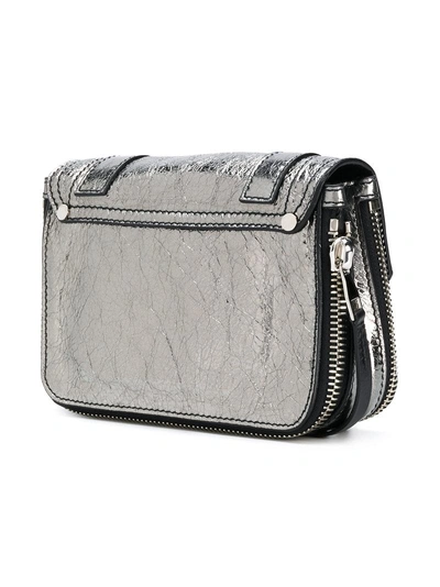 Shop Proenza Schouler Mini Ps1 Shoulder Bag - Grey