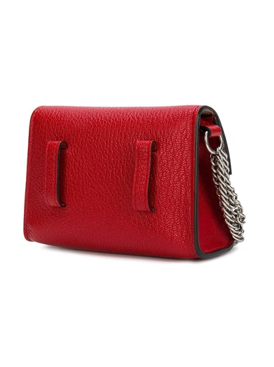 Shop Givenchy Gv3 Nano Crossbody Bag - Red