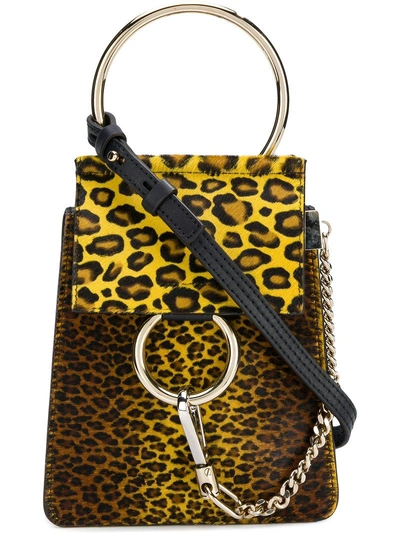 Shop Chloé Faye Small Bracelet Bag - Black