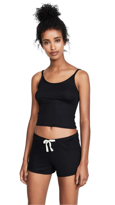 Shop Skarlett Blue Confession Cropped Cami In Black