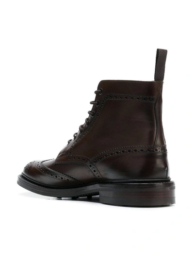 Shop Tricker's Stow Boots In Brown