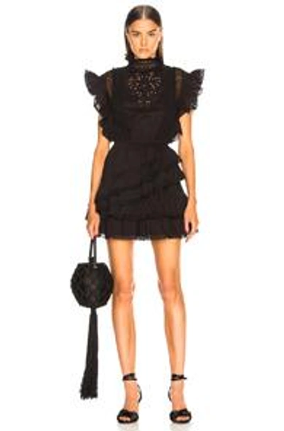 Shop Ulla Johnson Holly Dress In Black