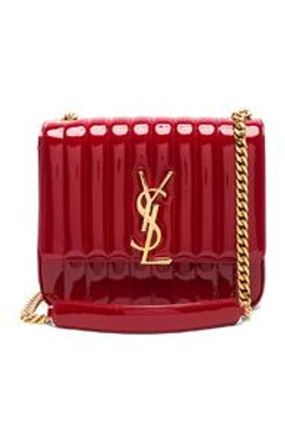 Large Patent Monogramme Vicky Chain Bag