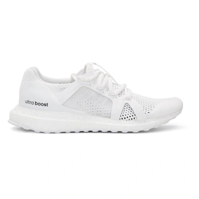 Shop Adidas By Stella Mccartney White Ultraboost Sneakers