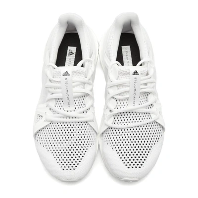 Shop Adidas By Stella Mccartney White Ultraboost Sneakers