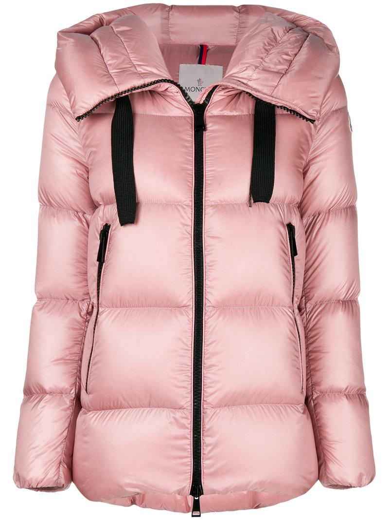 Moncler Serin Puffer Jacket - Pink 