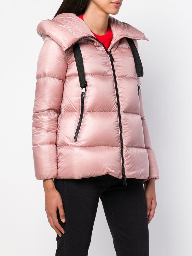 Moncler Serin Puffer Jacket - Pink 
