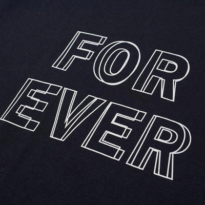 Shop Apc A.p.c. Forever Print Tee In Blue