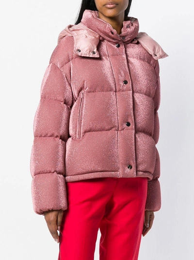 Shop Moncler Caille Jacket - Pink